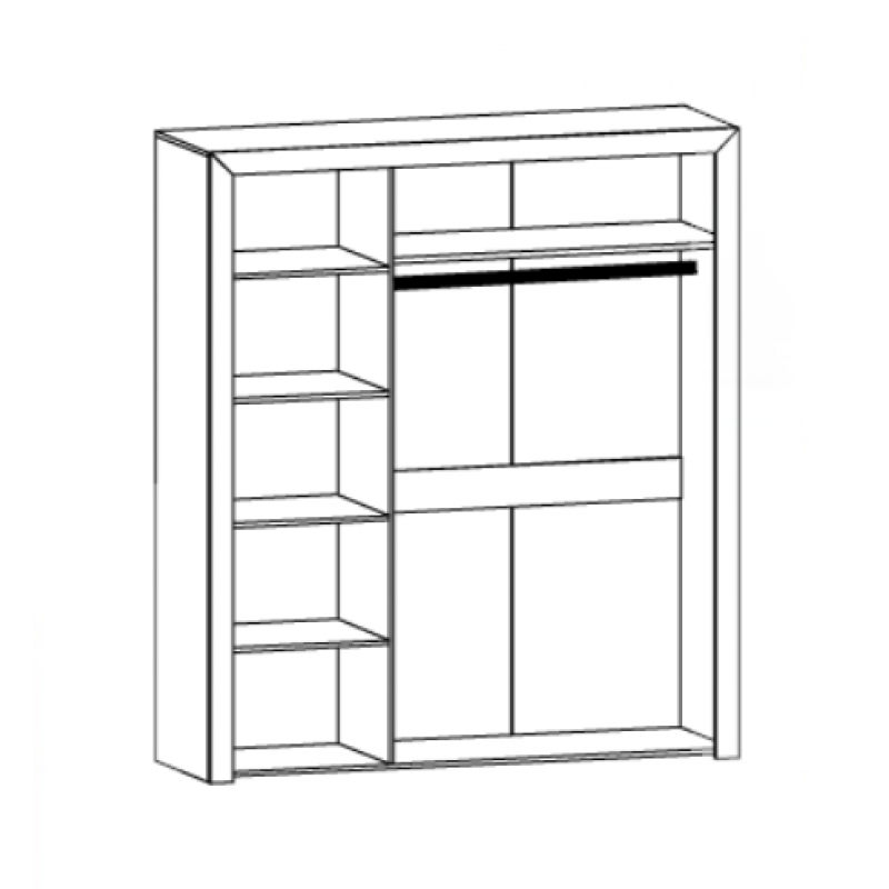 Шкаф Флоренс 3Д Мебель сервис™