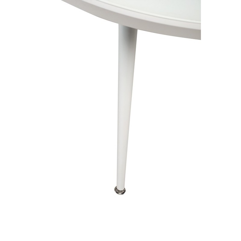 Стол TM-175 белый МДФ + матовое стекло Vetro™