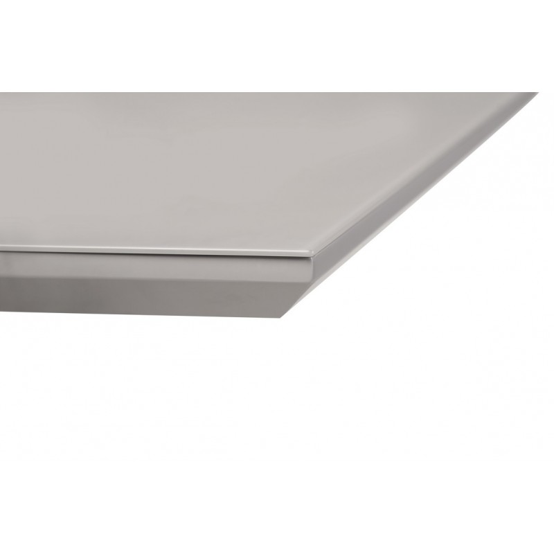 Стол TMМ-50-1 серый МДФ + матовое стекло Vetro™
