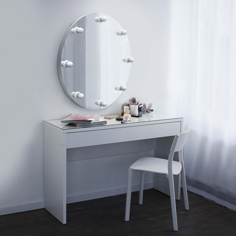 Зеркало для макияжа с подсветкой круглое Make up Art-com™